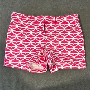 Vineyard Vines Pink and White Shorts